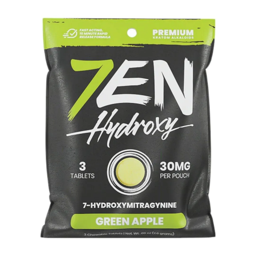 7EN Hydroxy 7-OH 10mg Flavored Tablets Green Apple - Image 3