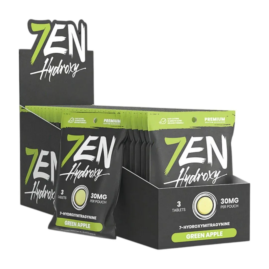 7EN Hydroxy 7-OH 10mg Flavored Tablets Green Apple - Image 4